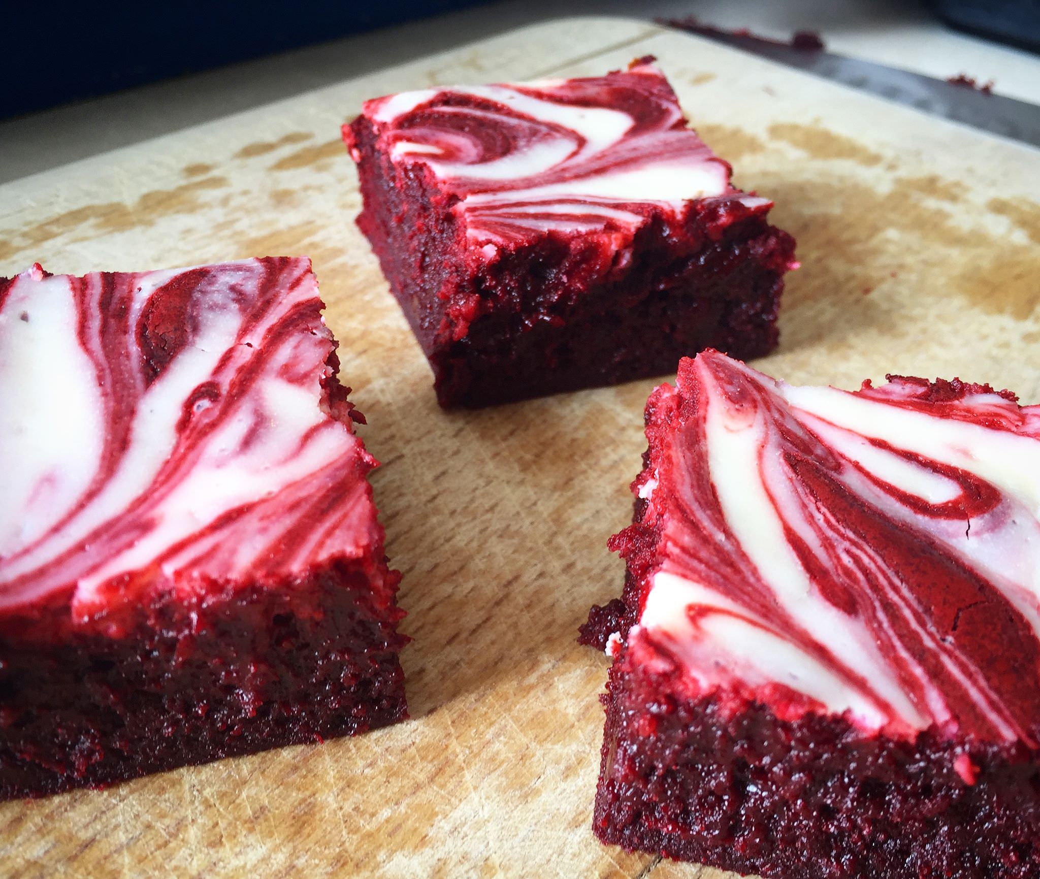 Red Velvet Cheesecake Brownies